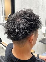 ブルニール 心斎橋(BLEUNIR)&nbsp;ツイストスパイラル　無造作　マッシュ　心斎橋メンズパーマ