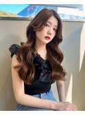 当日予約/天神/韓国風/韓国/髪質改善/チョコレート/前髪カット