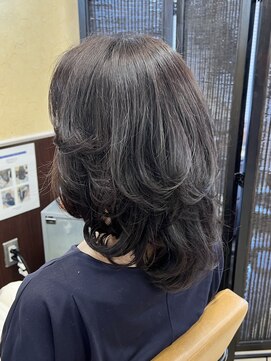 アントワープトーキョー(antwerp TOKYO) 40代50代大人レイヤー髪質改善白髪染め根元パーマハイライト