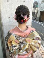 ミラ(Mila)&nbsp;ボブから★ふわふわ和装アップスタイル
