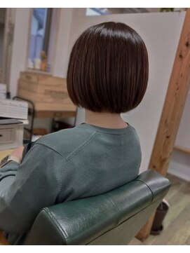 ヘアアトリエ ナイン 岡部店(hair atelier nine) メルティーカラー/似合わせカット/ウェーブミディアム/福島市