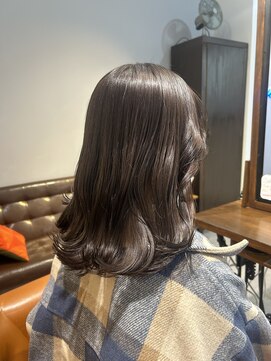 シーン 池袋(scene.) scene.【池袋西口1b出口徒歩3分】ash brown