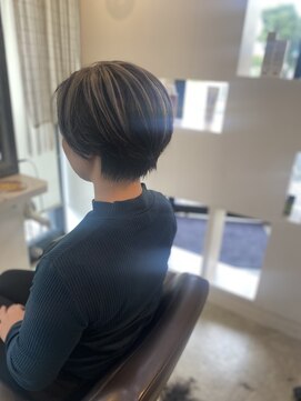 ムジー(Musee) ショート×アンブレラカラー