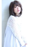 ふんわりミディアム似合わせカット