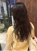 ロングパーマ