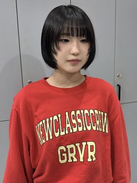 ウクラ バイ レシッド 池袋(uchla by rcid) 顔周りレイヤー☆レイヤーボブ