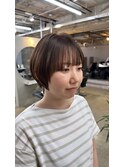 ～マッシュショート×酸性縮毛矯正～