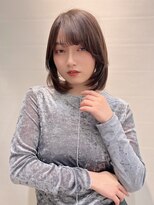 ロンド レグリーズ 立川(Lond leglise)&nbsp;ミニウルフレイヤーカット顔周り前髪韓国ショートボブ/立川