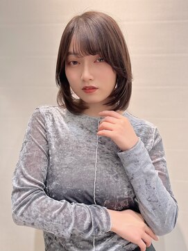 ロンド レグリーズ 立川(Lond leglise) ミニウルフレイヤーカット顔周り前髪韓国ショートボブ/立川