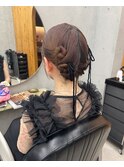 お団子ツインアレンジ
