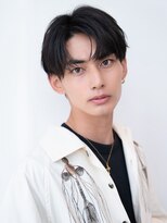 イルハバナ 渋谷(ill HAVANA) 束間/短髪/黒髪/ツーブロック/刈り上げ/モテ/センターパート