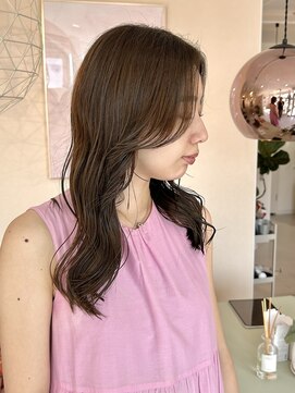 クルール(Culeure.) ダブルカラー/カラー/髪質改善/ハイライト/オリーブベージュ