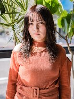 ヘアークラフト(Hair Craft) マロンブラウン×ウェーブパーマ【岡山】デジタルパーマ