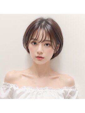 アグ ヘアー ネスト 茨木店(Agu hair nest) 丸みショート茨木市