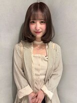 ペレ アネックス 大阪梅田茶屋町店(PELE ANNEX) ミディアムヘア/デザインカラー/フェイスフレーミング/梅田