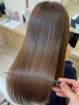 クシロビューティーの写真/イオン釧路店2F/髪質改善・縮毛矯正特化◇諦めていた癖に感動の美髪体験を約束『髪にドラマを』導入