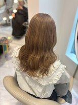 モナ 髪質改善(MONA)&nbsp;【MONA】ミルクティーベージュ/デザインカラー/ブリーチ