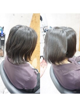 ヘアテリア リュウ 大塚(hair teria ryu) 縮毛矯正/髪質改善縮毛矯正/前髪縮毛矯正/表面ハーフ矯正