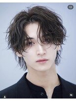 アストラ(ASTRA) MEN’S HAIR/波巻きツイストスパイラル/リバースセンターパート