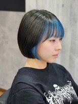 シャス(SHAS.)&nbsp;【タッセルボブ】ブルーフェイスフレーミング