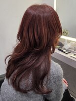 ロック(rock)&nbsp;レイヤーカット／顔周り／透明感カラー/ハッシュカット