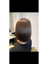 イース シー(ece.sie)&nbsp;【髪質改善×ストレート】ショートボブ