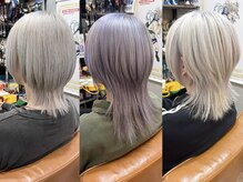 ヲタクに美容室は難しい。の雰囲気（ハイトーンとウルフカットは当店にお任せください♪）