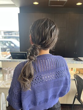 アロー ヘアー(arrow hair) ◇推し活×ヘアセット