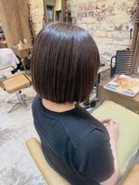 ワゴンバイアフロート(Wagon by afloat) 韓国ボブ×ラベンダーグレージュ×髪質改善