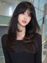 アクシス ナゴヤ(AXIS NAGOYA)&nbsp;北野ワンホンレイヤー/ミルクティーブロンド/ダークブルー/名駅