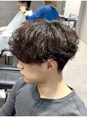 シャドウパーマルーズパーマ波巻きツイストスパイラルパーマ
