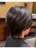 センターパートウルフ/ニュアンスパーマ【幡ヶ谷】【笹塚】