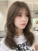 髪質改善パーマ透明感カラーダブルカラーブリーチ