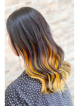 マージヘアーカイラ(ma ji hair KAI RA)の写真/デザインカラーは経験とセンスと遊び心!カラー経験豊富なスタイリストに是非一度相談してみて!