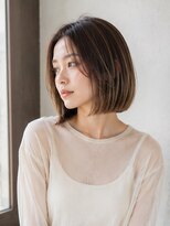 ドット ヘアー ジェム(dot.hair gem)&nbsp;前下がりボブ/透明感カラー/大人ボブ