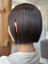 オレンジ(orange) 【安蒜】ショートボブからパツっとボブへ