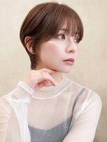 エステージ  喜連店(S-TAGE)&nbsp;丸みショート×大人ショート×シアーブラウン