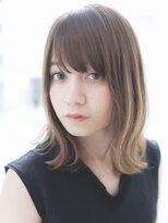 ネオリーブ クーロ(Neolive curro)&nbsp;簡単スタイリング♪切りっぱなしミディ♪