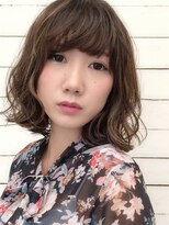 スーリール 九産大前店(Sourire)&nbsp;細めハイライト、波ウェーブ、ダブルカラー