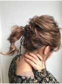 カジュアルアレンジ＿簡単ヘアアレンジ