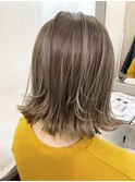 外ハネボブバレイヤージュ