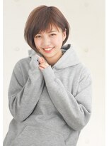 美容室 サボイ 高崎店(SAVOY)&nbsp;大人かわいい♪小顔見せ前下がりひし形×ショートボブ