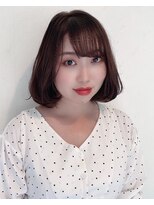 ザブックハンドサロン(The book hand salon)&nbsp;ベージュ×ボブ