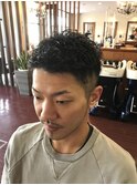 ツーブロ フェード