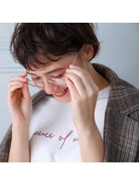 アニータバイガネイシャ(Aujua anita by ganesha) #外国人風ショート#髪質改善#長浜#ブリーチ#ダブルカラー