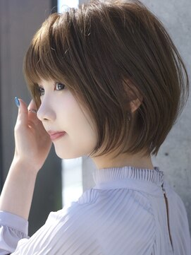 エインアンリー 表参道(AIN.ANLY.) 前髪あり大人ショートボブ20代30代40代【AIN.表参道】川原大地
