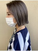 切りっぱなしボブ×グレージュ【菅野竜矢】