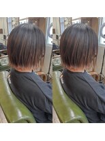 ヘアーサロン リバース(Hair Salon Rebirth)&nbsp;【防府/Rebirth】切りっぱなしボブ
