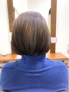 美容室 カノン(Kanon) くせ毛を生かしたボブスタイル