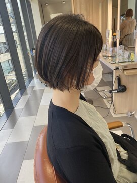 クイントネオリーブ 自由が丘正面口店(quint:neolive) シンプルショートボブ